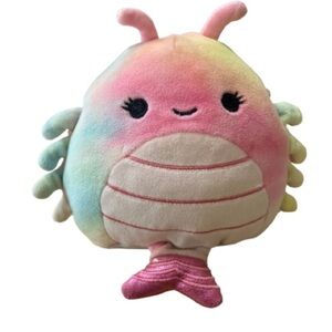 Squishmallows Colorful Plush Toy with Mermaid Tail